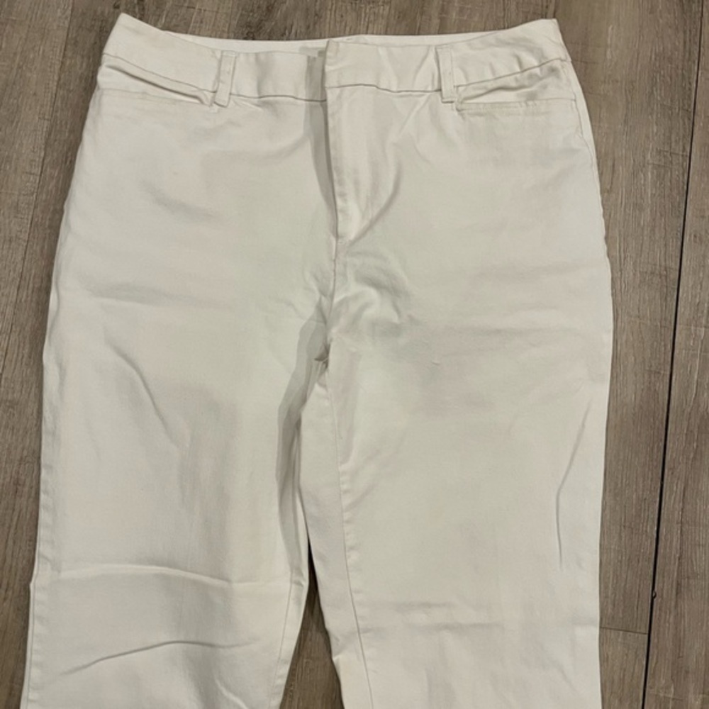 St. John’s Bay White Cotton Pants 12T - Picture 3 of 14